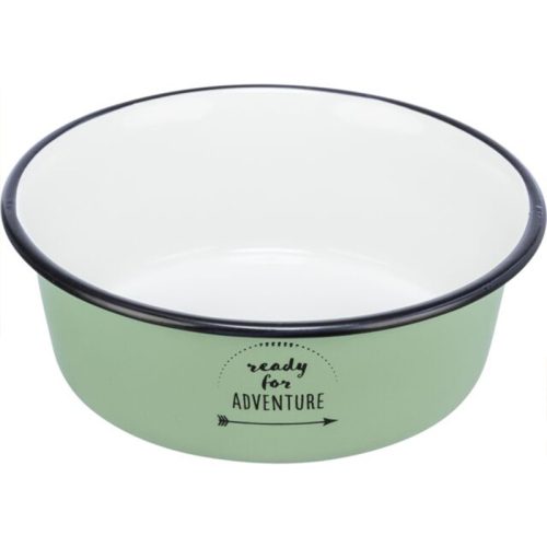 Trixie Zománcozott zöld fémtál 0,3l/12cm