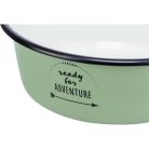 Trixie Zománcozott zöld fémtál 1,19l/21cm