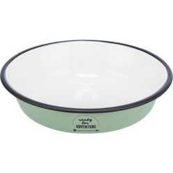 Trixie Zománcozott zöld fémtál 0,2l/12cm