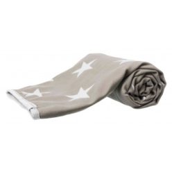 Trixie pléd Stars taupe 150x100cm - Kifutó
