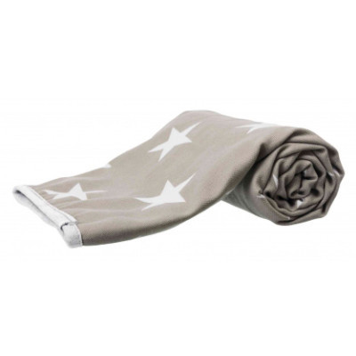 Trixie pléd Stars taupe 150x100cm - Kifutó