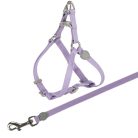 Trixie hám+póráz szett macskáknak lila 26–37 cm/10 mm