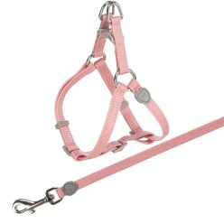   Trixie hám+póráz szett macskáknak rózsaszín 26–37 cm/10 mm