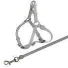 Trixie hám+póráz szett macskáknak szürke 26–37 cm/10 mm