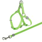Trixie hám+póráz szett macskáknak zöld 26–37 cm/10 mm