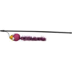 Trixie játék pálca plüss madárral 50cm