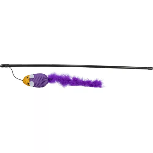 Trixie játék pálca plüss madárral 50cm