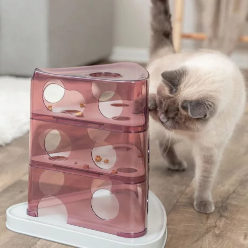 Trixie Cat Activity Cheese Tower 32x32cm