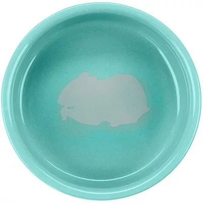 Trixie Kerámia Tál Hörcsög Mintával 80ml / 8cm Kék