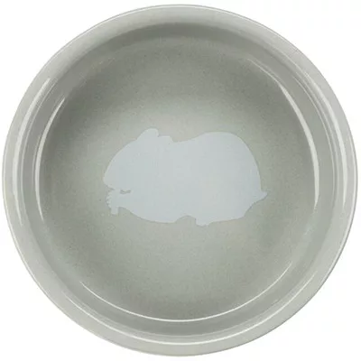 Trixie Kerámia Tál Hörcsög Mintával 80ml / 8cm Szürke