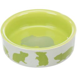 Trixie Kerámia Tál Hörcsög Mintával 80ml / 8cm Zöld
