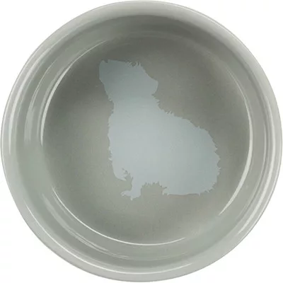 Trixie Kerámia Tál Tengerimalac Mintával 250ml / 11cm Szürke