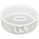 Trixie Kerámia Tál Hello Hörcsög Mintával 90ml / 8cm Szürke