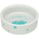 Trixie Kerámia Tál Hörcsög Mintával 90ml / 8cm Kék - Kifutó
