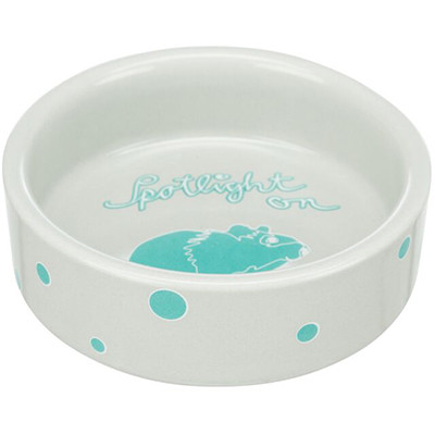 Trixie Kerámia Tál Hörcsög Mintával 90ml / 8cm Kék - Kifutó