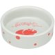 Trixie Kerámia Tál Hörcsög Mintával 90ml / 8cm Piros - Kifutó