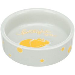   Trixie Kerámia Tál Hörcsög Mintával 90ml / 8cm Sárga - Kifutó