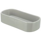 Trixie Kerámia Tál Ovális Szürke 600ml / 10cm