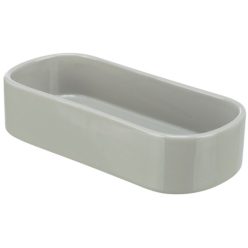 Trixie Kerámia Tál Ovális Szürke 600ml / 10cm