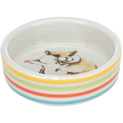Trixie Kerámia Tál Hörcsög Mintával 80ml / 8cm