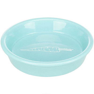 Trixie Kerámia Tál Répa Mintával 200ml / 14cm Türkiz