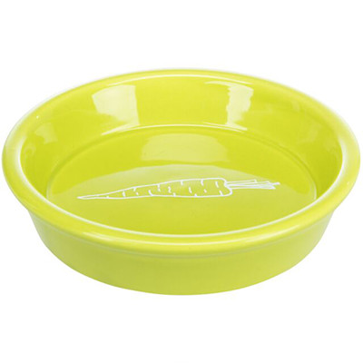 Trixie Kerámia Tál Répa Mintával 200ml / 14cm Zöld