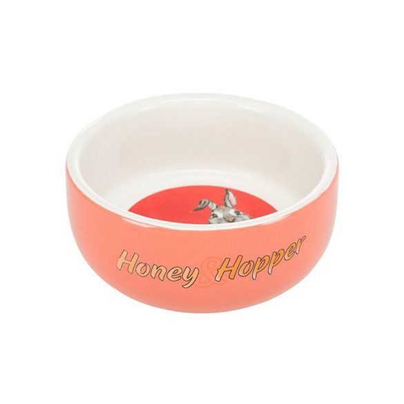 Trixie Kerámia Tál Honey & Hopper 250ml /11cm Rózsaszín