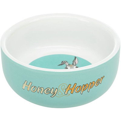 Trixie Kerámia Tál Honey & Hopper 250ml /11cm Türkiz
