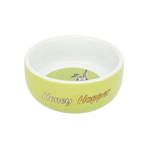 Trixie Kerámia Tál Honey & Hopper 250ml /11cm Zöld