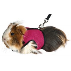 Trixie hám pórázzal Tengerimalacoknak 18-25cm/ 1,2m