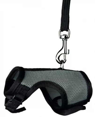 Trixie hám pórázzal Nyulaknak 25-40cm/ 1,2m
