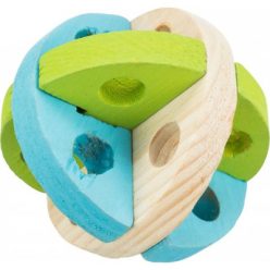 Trixie játék Fa Karika Rágcsálóknak 8cm