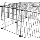 Trixie karám fém kültéri fedett 20 elemes 152 × 38 × 72 cm