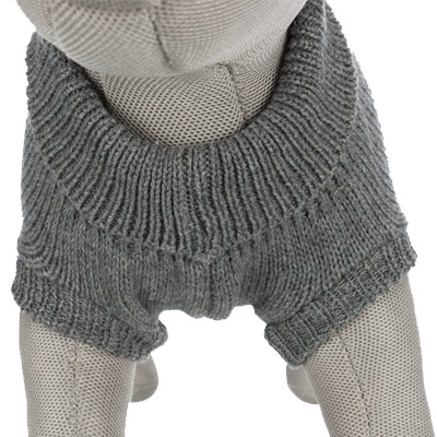 Trixie pulóver Kenton 45cm - Szürke - Kifutó