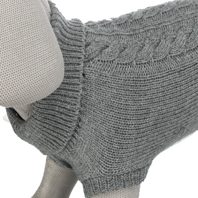 Trixie pulóver Kenton 45cm - Szürke - Kifutó