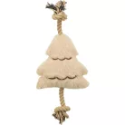 Trixie Xmas karácsonyfa plüss kötélen 38cm