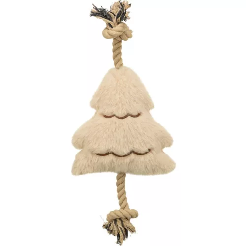 Trixie Xmas karácsonyfa plüss kötélen 38cm