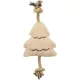 Trixie Xmas karácsonyfa plüss kötélen 38cm