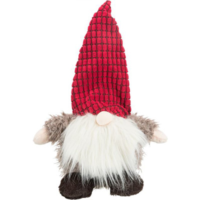 Trixie Xmas plüss törpe 33cm piros