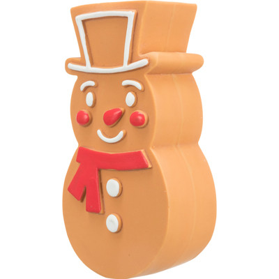 Trixie Xmas latex mézeskalács hóember 11cm