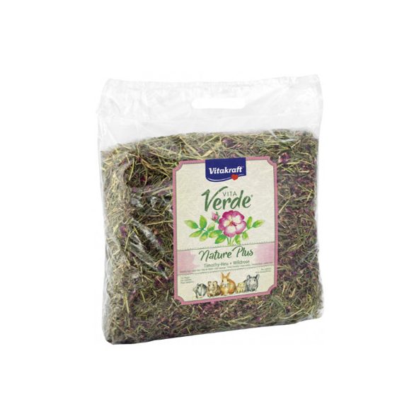 Vitakraft Vita Verde Széna Nature Plus vadrózsa 500g