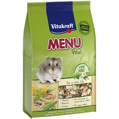 Vitakraft Menu Vital Törpehörcsög eledel 400g