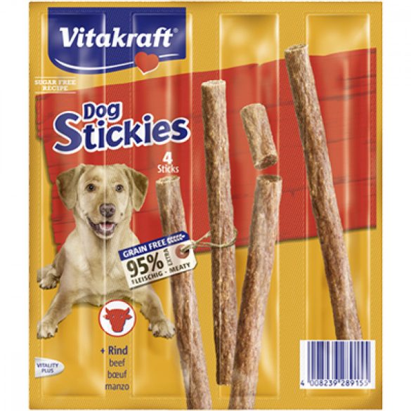 Vitakraft Dog Stickies marha 4x11g