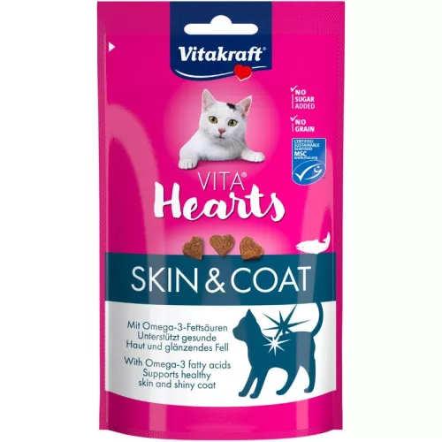 Vitakraft Vita Hearts Skin&Coat 40g