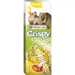   Versele-Laga Crispy Sticks popcornos-mézes jutalomfalat 2 × 55 g