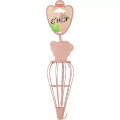 ZOLUX EHOP szénatartó répa alakú 22cm rózsaszín