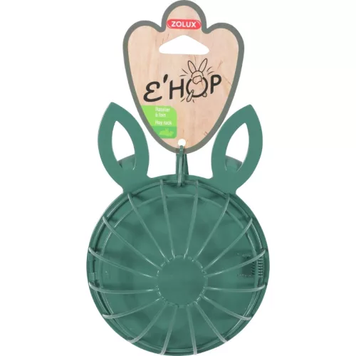 ZOLUX EHOP szénatartó nyúl alakú 22cm zöld