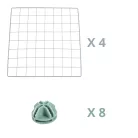 ZOLUX Neolife Karám rács szett 4db 35x35cm