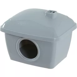 ZOLUX Műanyag hörcsögház 13x11x12 cm szürke