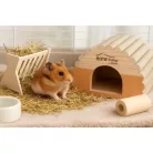 ZOLUX fa ház 21x15x15cm barna